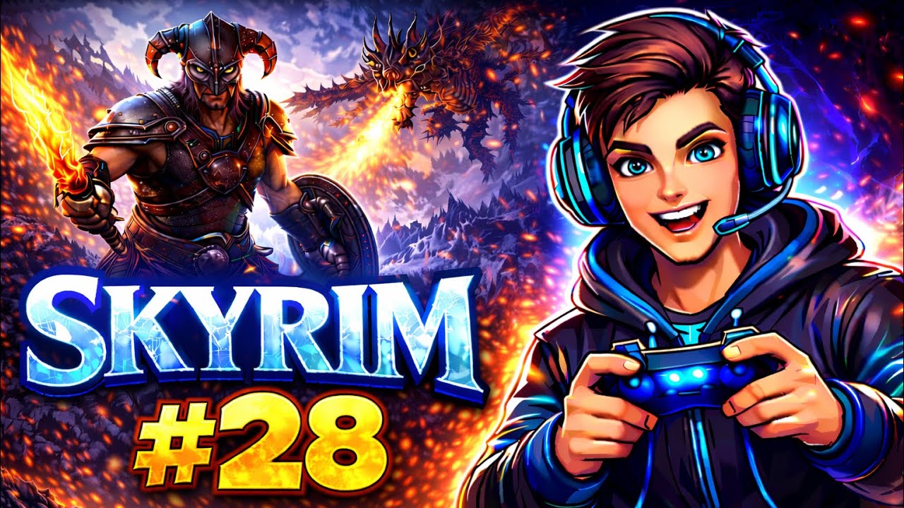 Chaos in Winterhold | Skyrim Episode 28