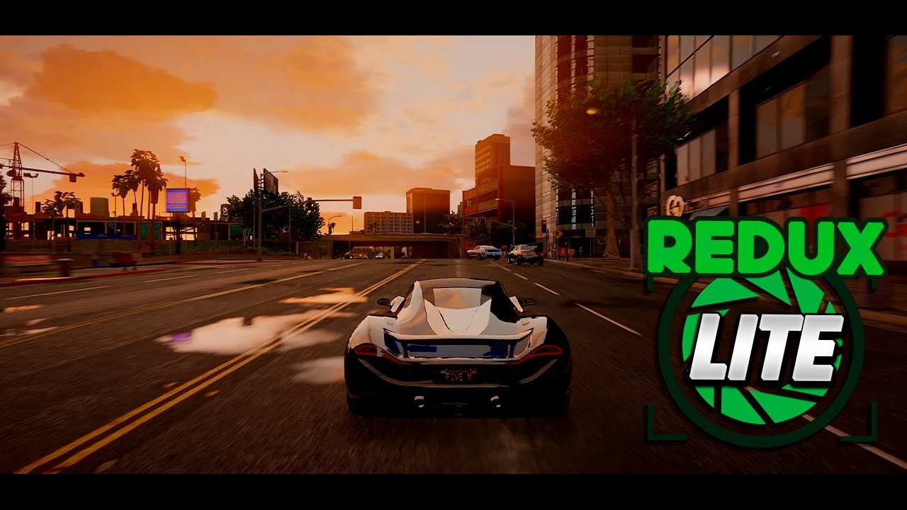 [FIVEM] ► REDUX LITE | MOD GR&Aacute;FICO BONITO E LEVE!!