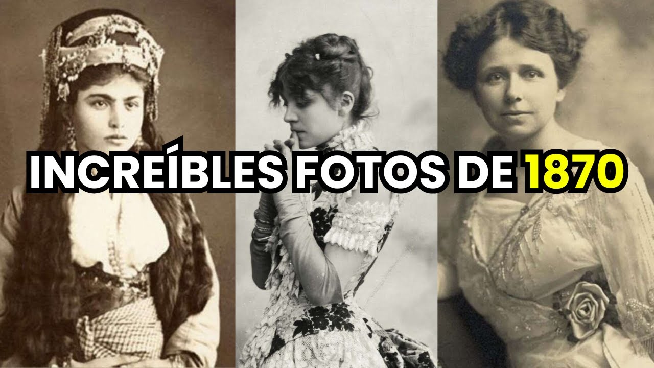 📷Fotos Antiguas de 1870 que esconden historias insólitas (Muy Impactantes)