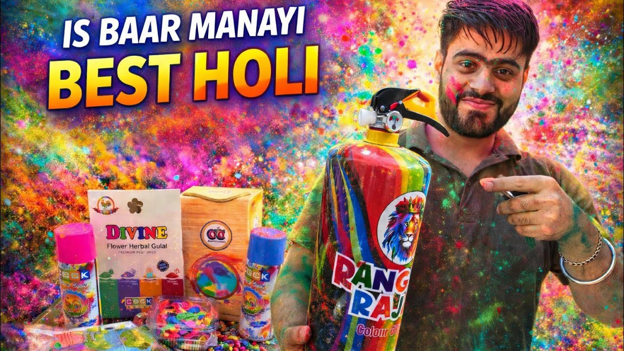 Best holi ever😍
