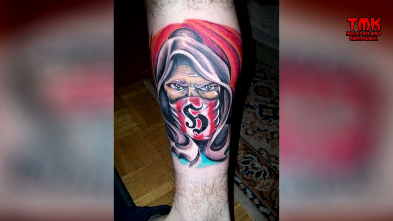 Kibicowskie Tatuaże - Cracovia