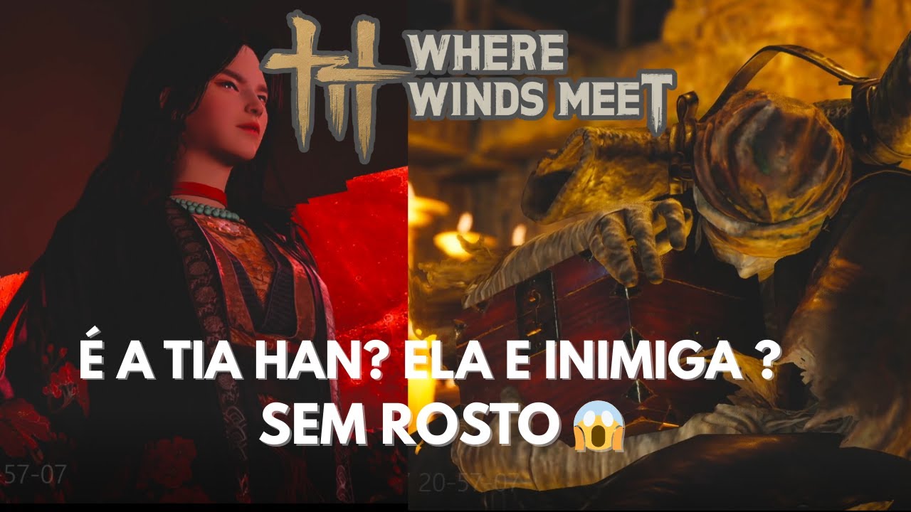 Explorei o Poço dos Sem Rosto 😱🌫️ Encontrei a Tia Han? | Where Winds Meet
