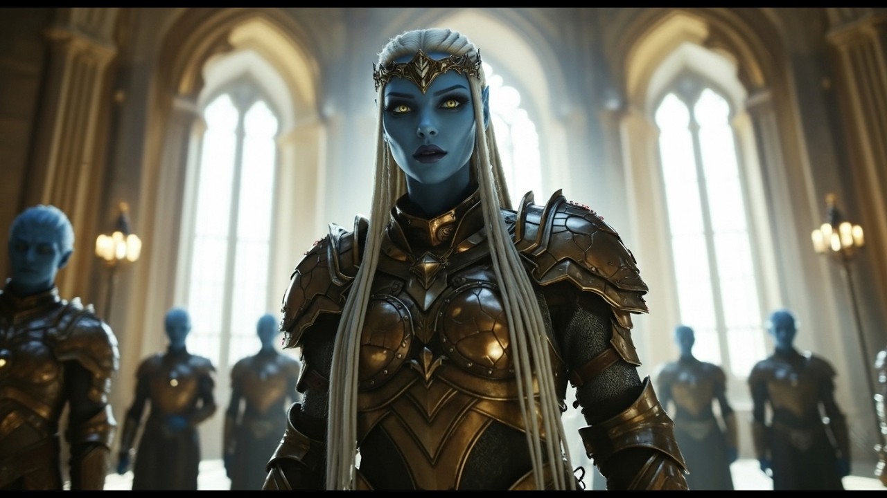 The Alien Woman Grabbed My Wrist — “Only My Husband May Remove My Armor”