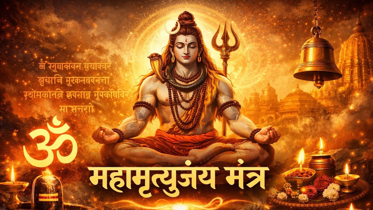 Mahamrityunjay Mantra | Powerful Shiva Mantra for Peace, Health & Protection | Shiv Bhajan
