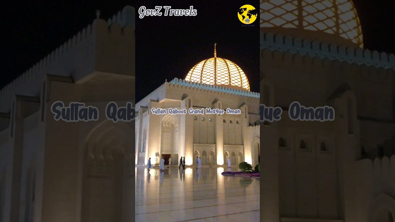 Sultan Qaboos Grand Mosque, Oman #4k #travel #mosque #oman #grandmosque #eidaladhamubarak