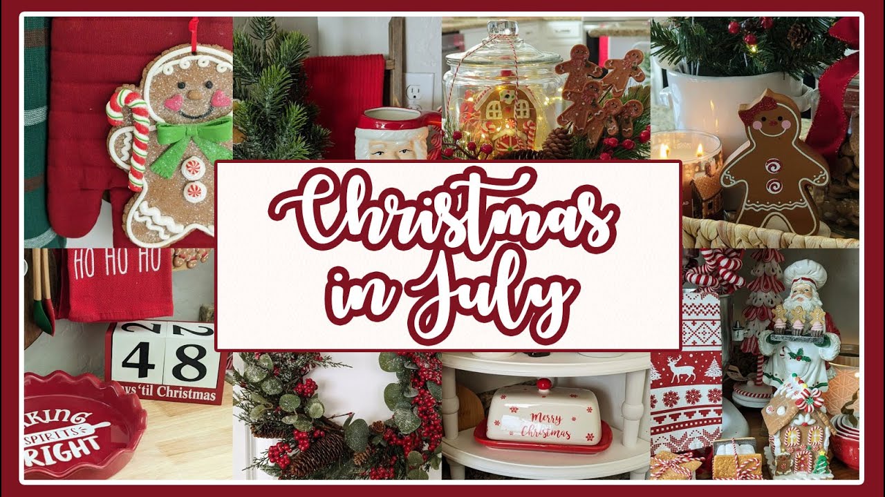 🎅 CHRISTMAS IN JULY DECORATE WITH ME | COZY CHRISTMAS DECORATING IDEAS FOR 2024 | DECORATE WITH ME