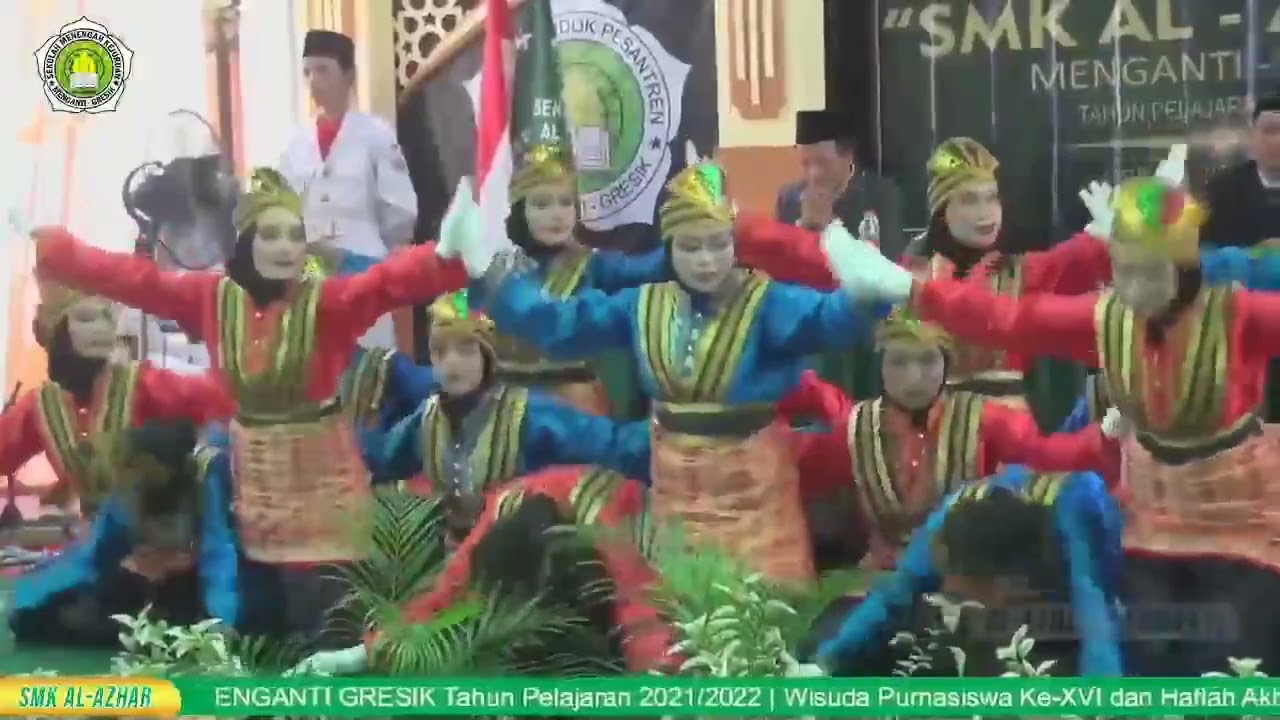 Tari Saman | Wisuda Purnasiswa Ke-XVI | SMK AL AZHAR MENGANTI