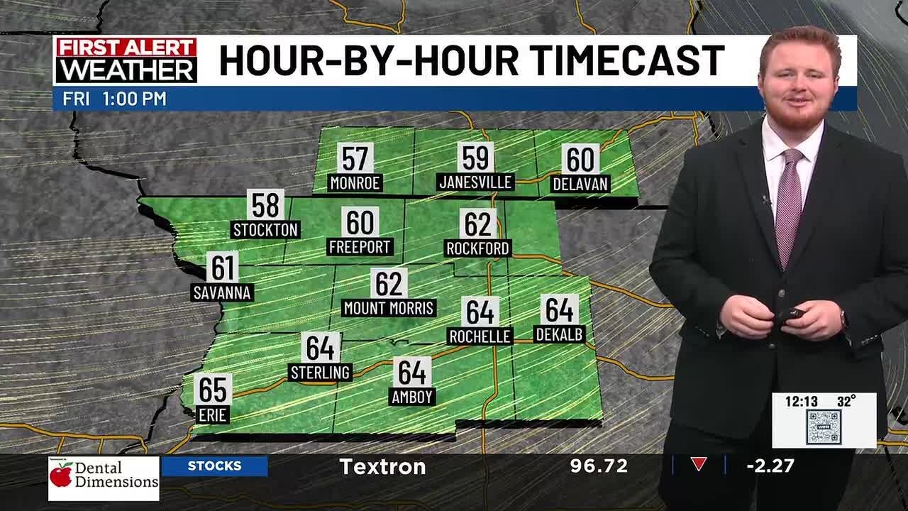 Bright and brisk Wednesday with warmer weather to end the week