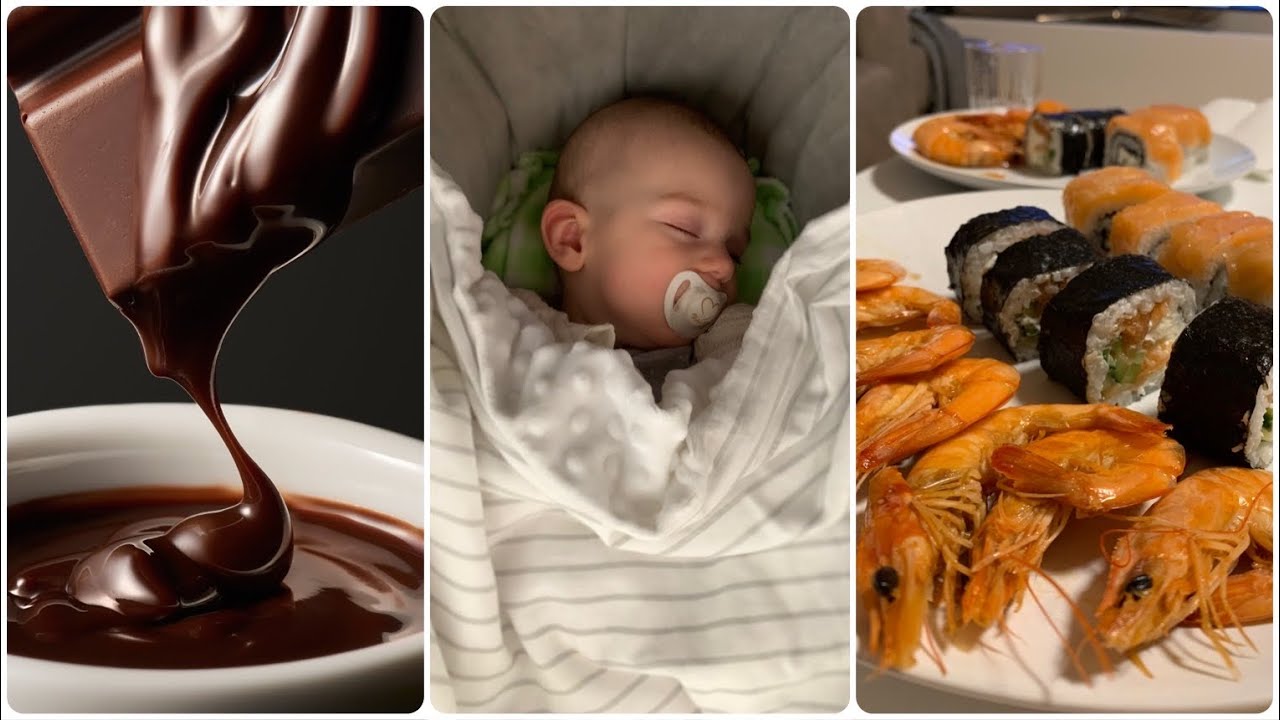 🏡ДОМАШНИЙ ВЛОГ С МАЛЫШОМ😊 🍫ГОТОВИМ ШОКОЛАДНЫЙ МОКРЫЙ БРАУНИ 🍱МАМА ПРИГОТОВИЛА ВКУСНЫЙ УЖИН🍣