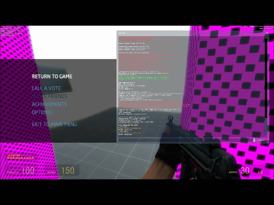 SDK Template on Alien Swarm