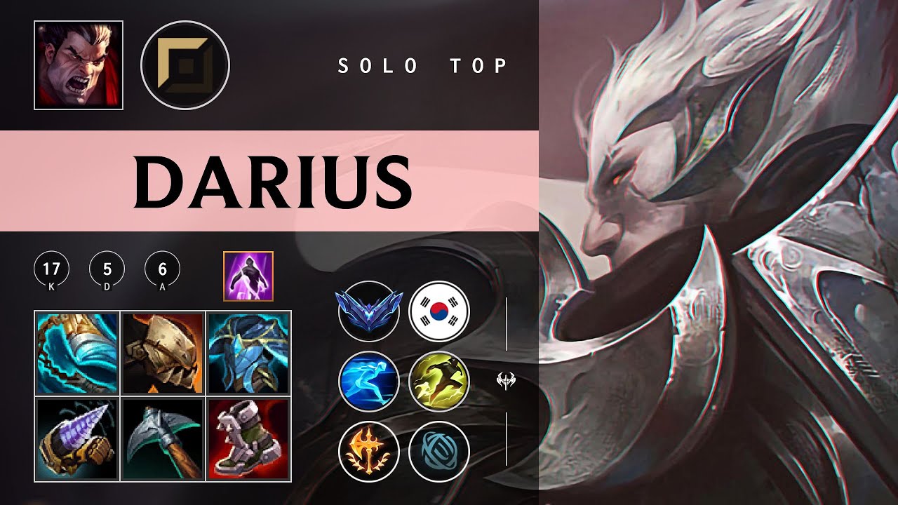 Darius Top vs Vayne - KR Diamond Patch 26.01