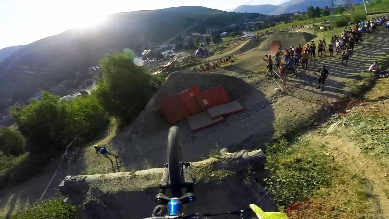 GoPro: Mitch Chubey - Les Deux Alpes SlopeStyle Course 7.11.15 - Bike