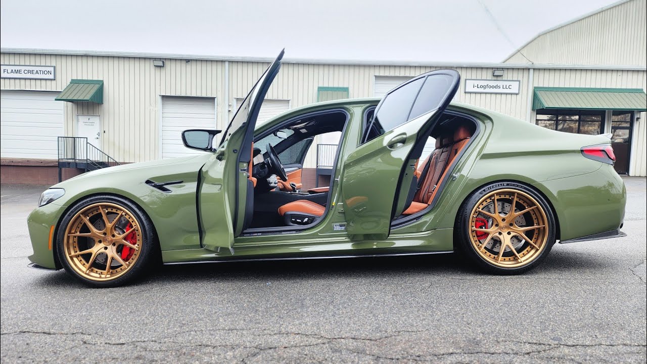 *RARE* INDIVIDUAL URBAN GREEN BMW F90 M5 COMPETITION