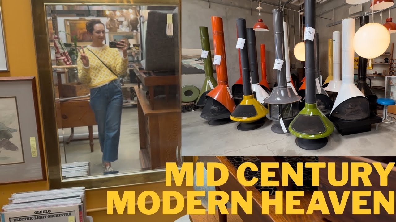 Come Antique Shop With Me! (Calling All Mid Century Modern Lovers)