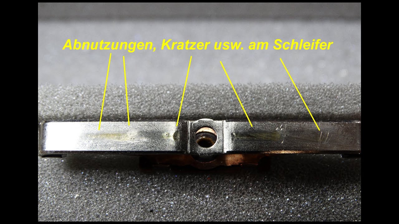 M&auml;rklin Schleifer Umbau, kontaktsicher, fl&uuml;sterleise, recycelt