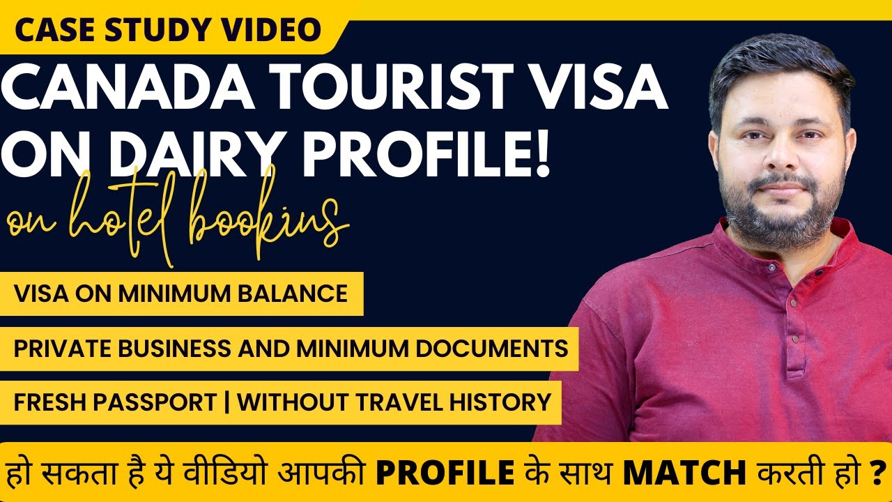 Canada Tourist Visa for Dairy Farming Profile | Canada Visa Recent Updates 2024