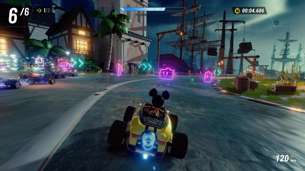 Disney Speedstorm playstation 4 gameplay 4k