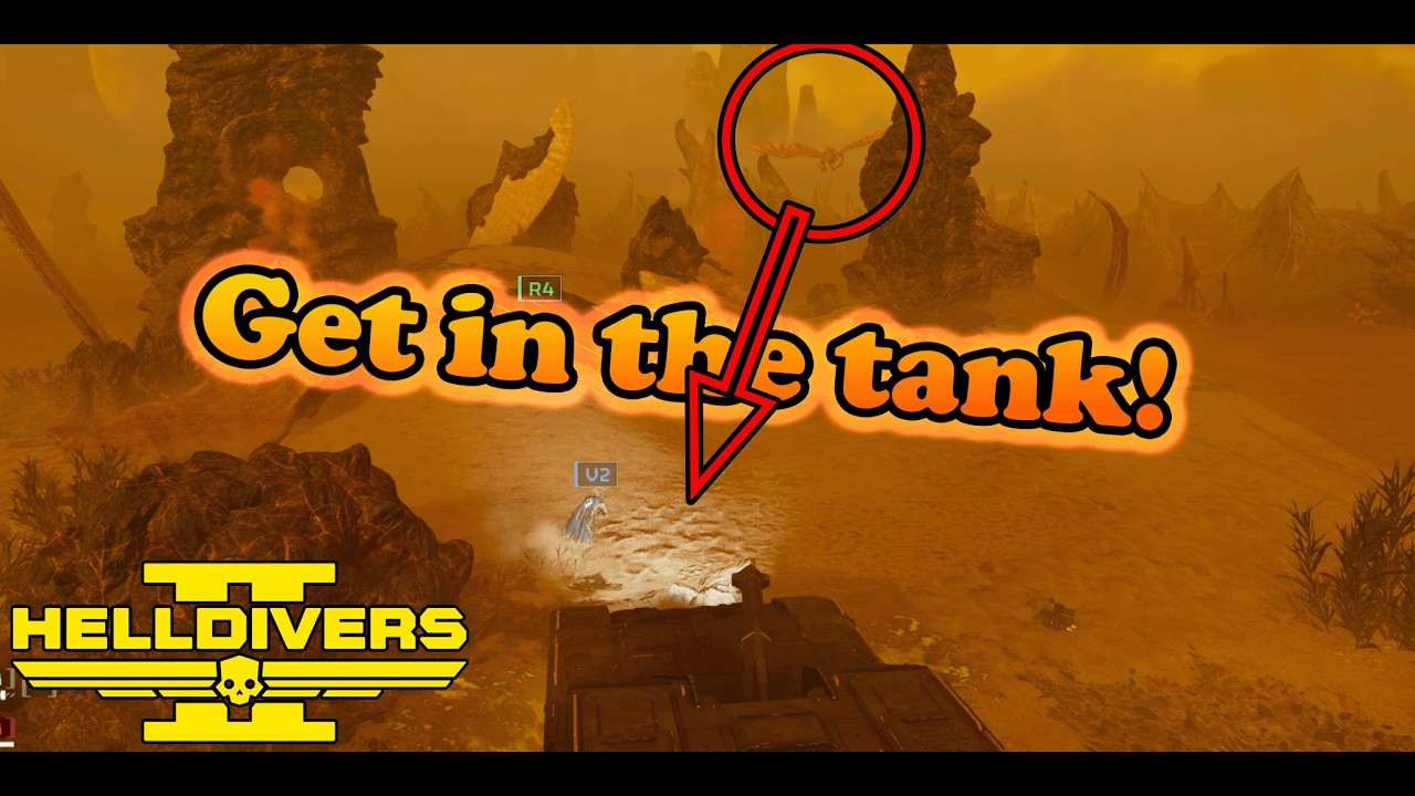 Get in the tank! | Helldivers 2: Oshaune 03