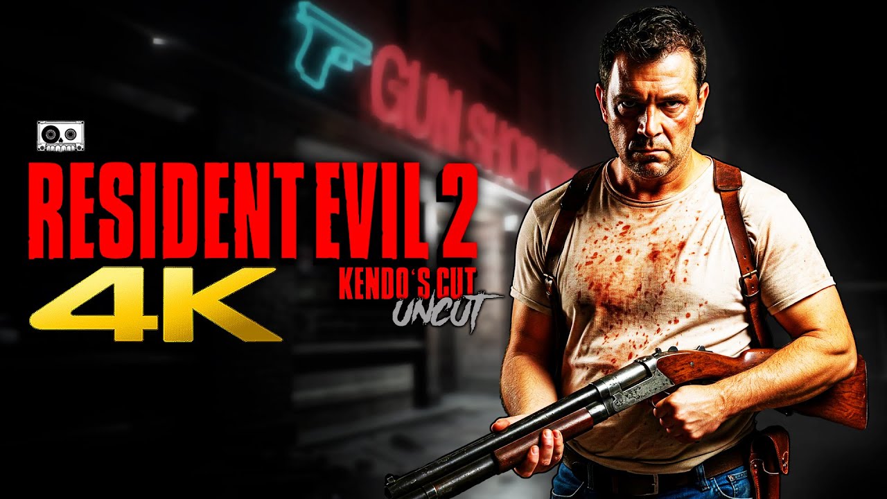 RESIDENT EVIL 2: KENDO'S CUT 2 (UNCUT) | RE: ENHANCE HD | Full Mod Gameplay No Commentary | 4K 60fps