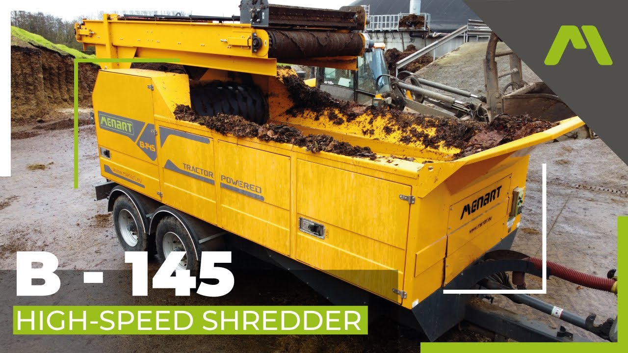 MENART B-145 high speed shredder