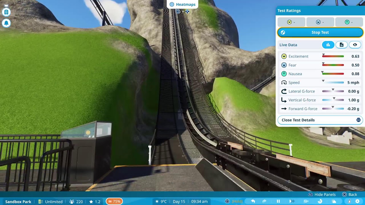 Planet Coaster 2  last day on this park