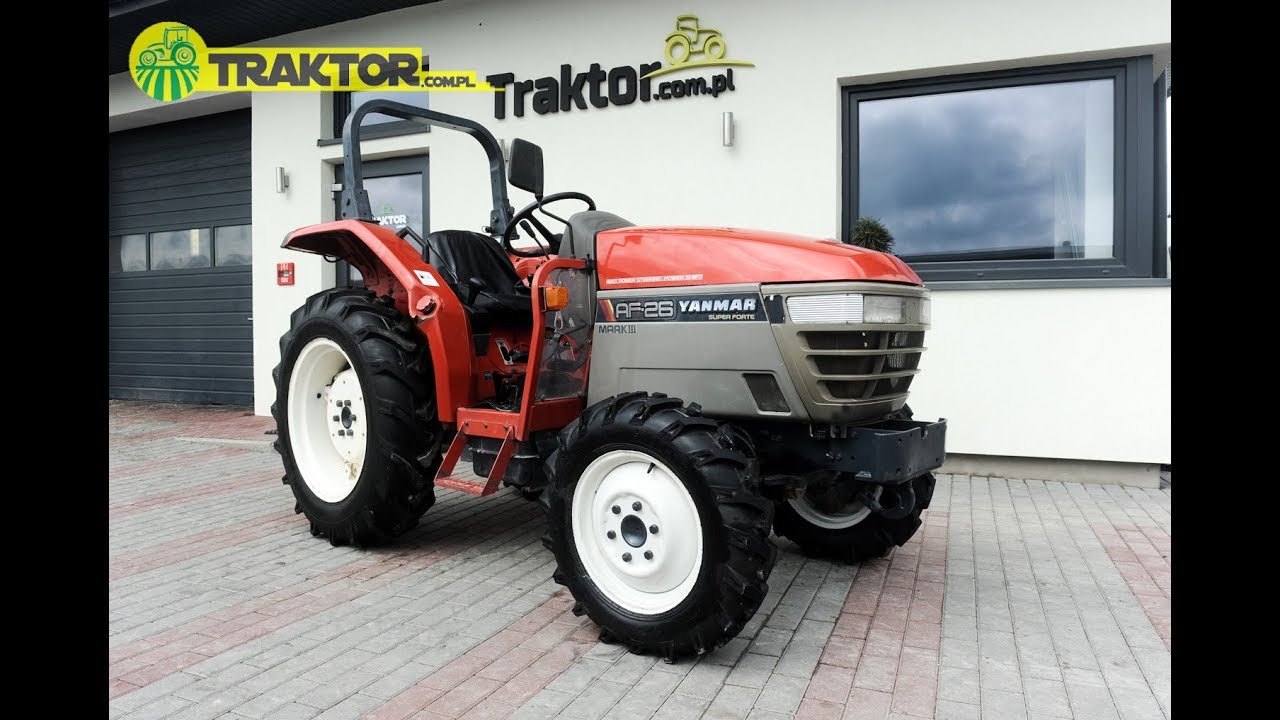 Yanmar AF-26 4x4 26KM TRAKTOR.COM.PL
