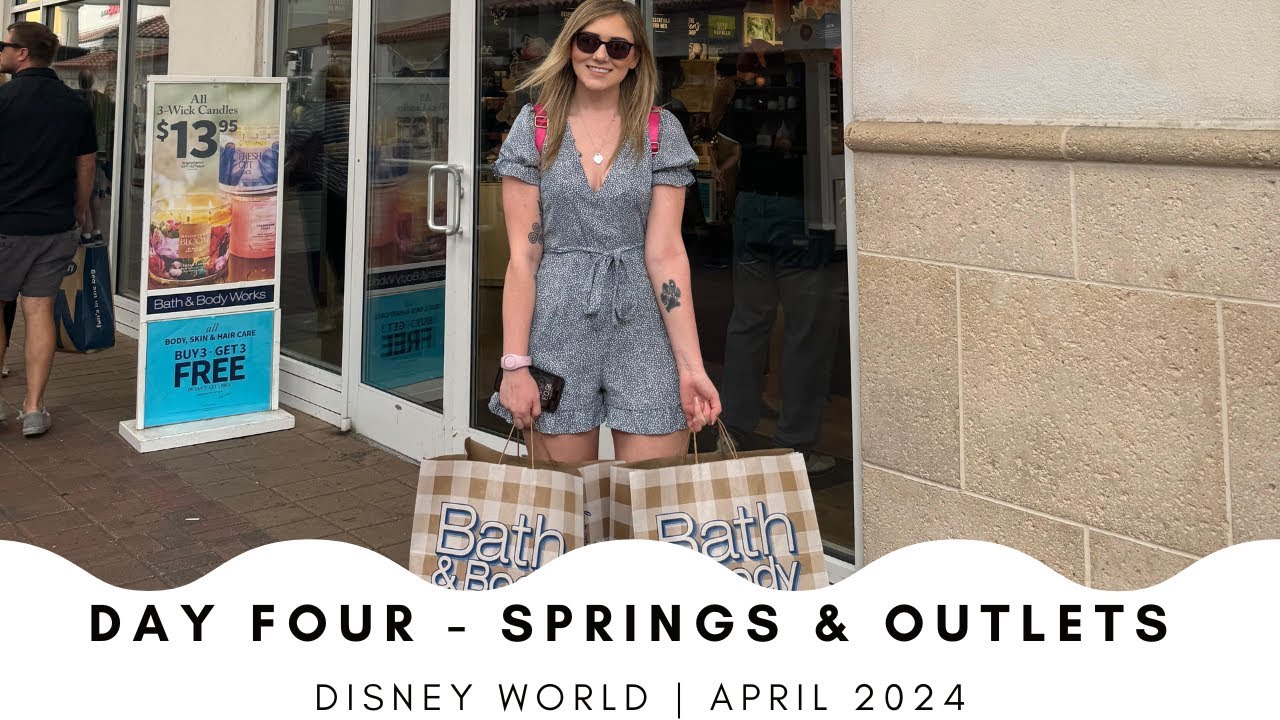 Day Four - Disney Springs, Outlets & Checking Into Hard Rock | Disney World April 2024