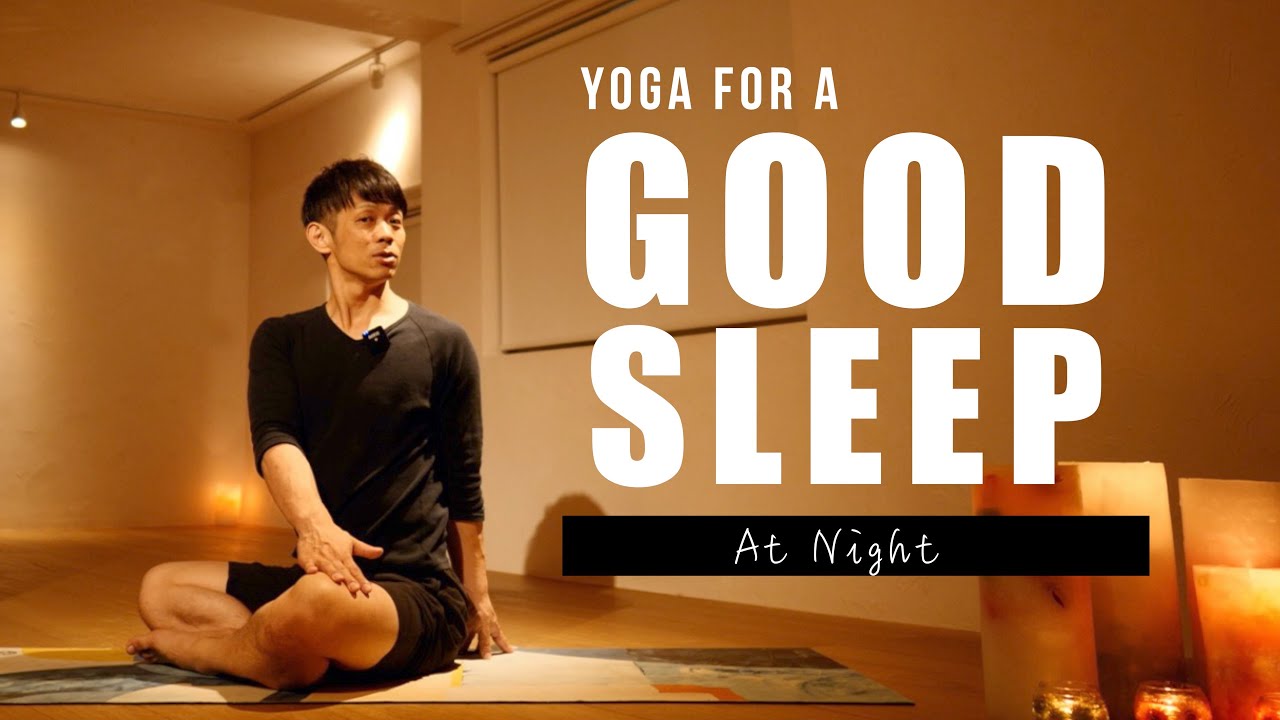 Yoga For Good Sleep At Night | For Beginners | 10Min Practice