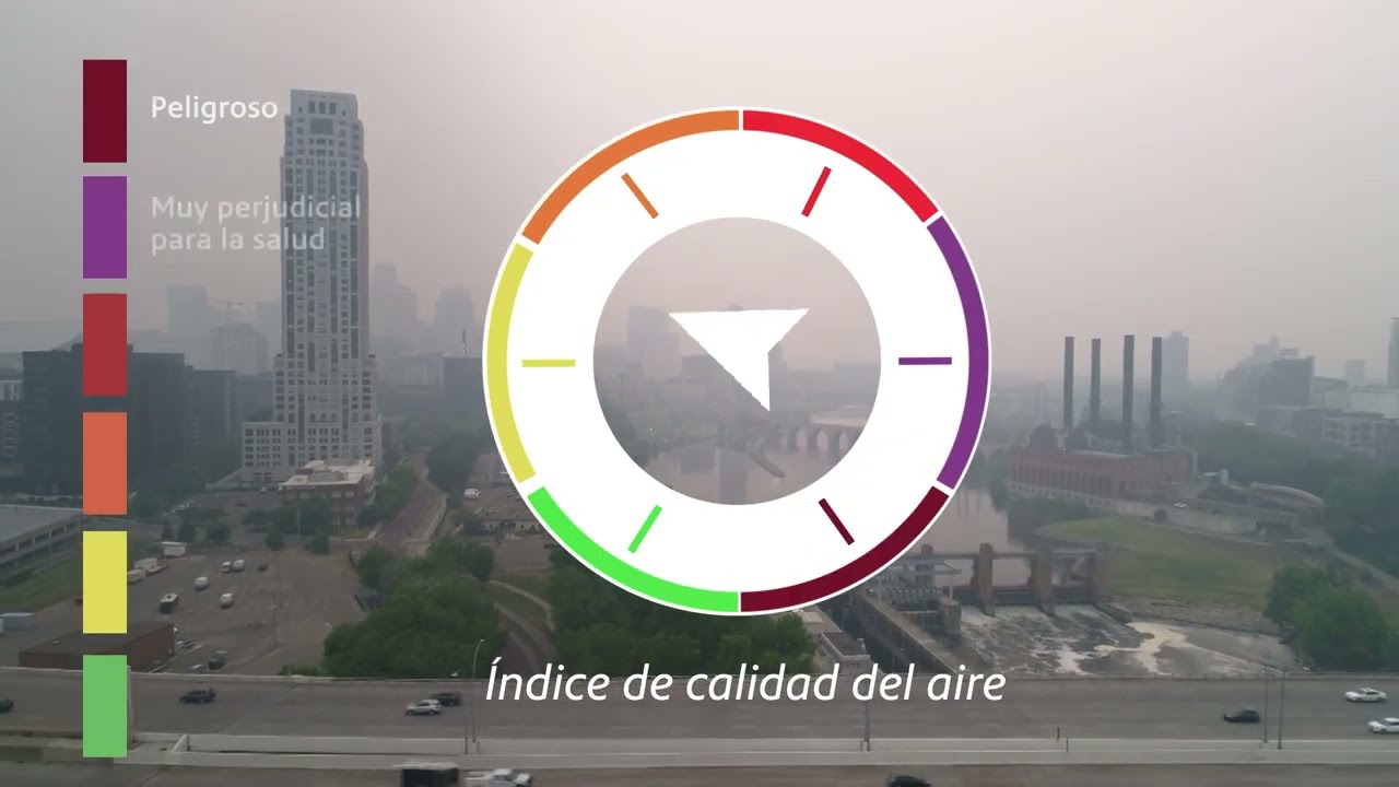 Wildfires - Seguridad de la calidad del aire