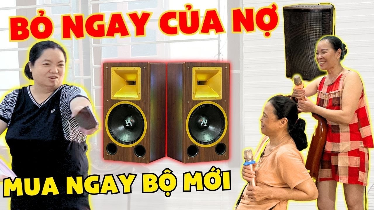 Giao bộ dàn karaoke Alpha12 cho cô Thiện cháu dâu sang nghe và cái kết!