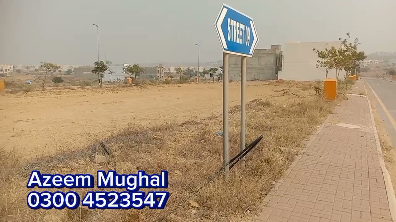 Precienct 10b 125 square yard plots current position Bahira Town Karachi