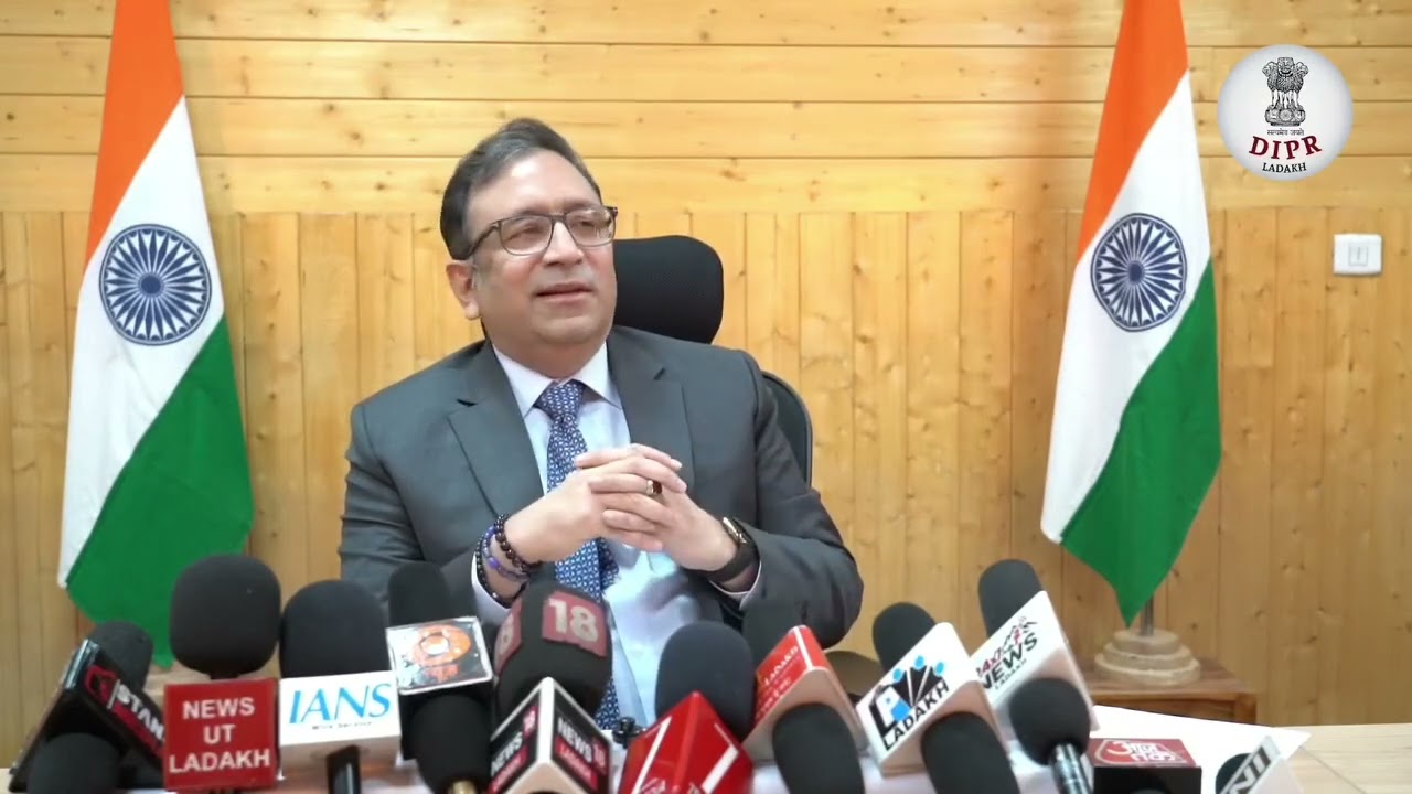 CS Ladakh highlights infrastructure achievements and progress on constitutional safeguards