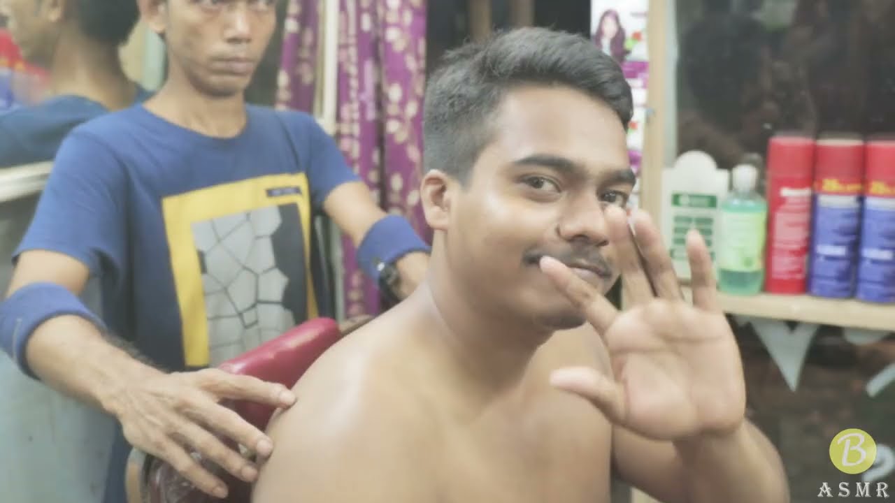 Relaxing Body Massage By Barber Ajit (Episode 242) | Massage ASMR | Bong ASMR Massage