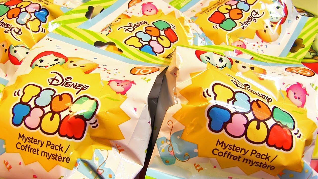 OUVERTURE DE 5 BOOSTERS SURPRISES DISNEY TSUM TSUM SERIE 10 !