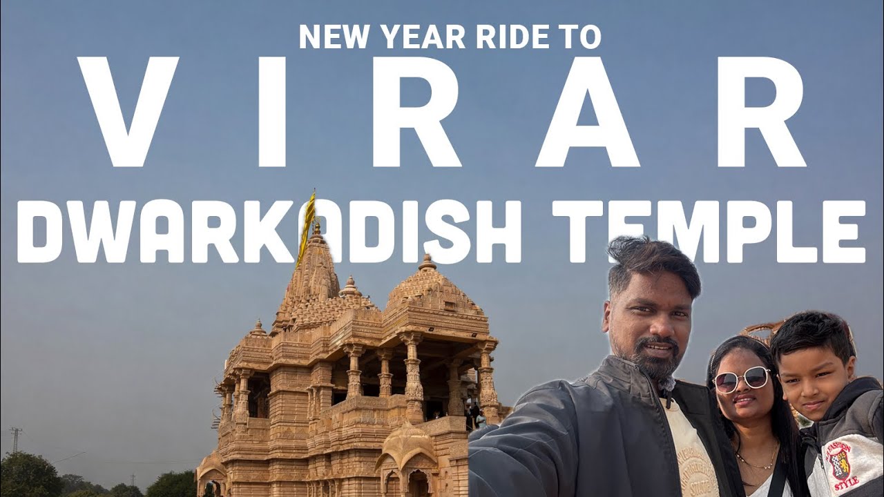 New Year Ride to Virar Dwarkadhish Temple 🛕 | Peace, Roads & Riding Vibes