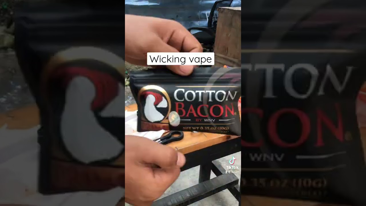 Ganti kapas vape ( wicking vape )