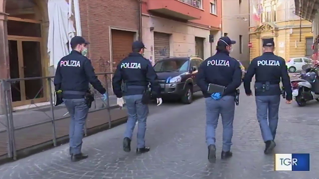 TGR 18 marzo 2020 Coronavirus i controlli della polizia a Bologna