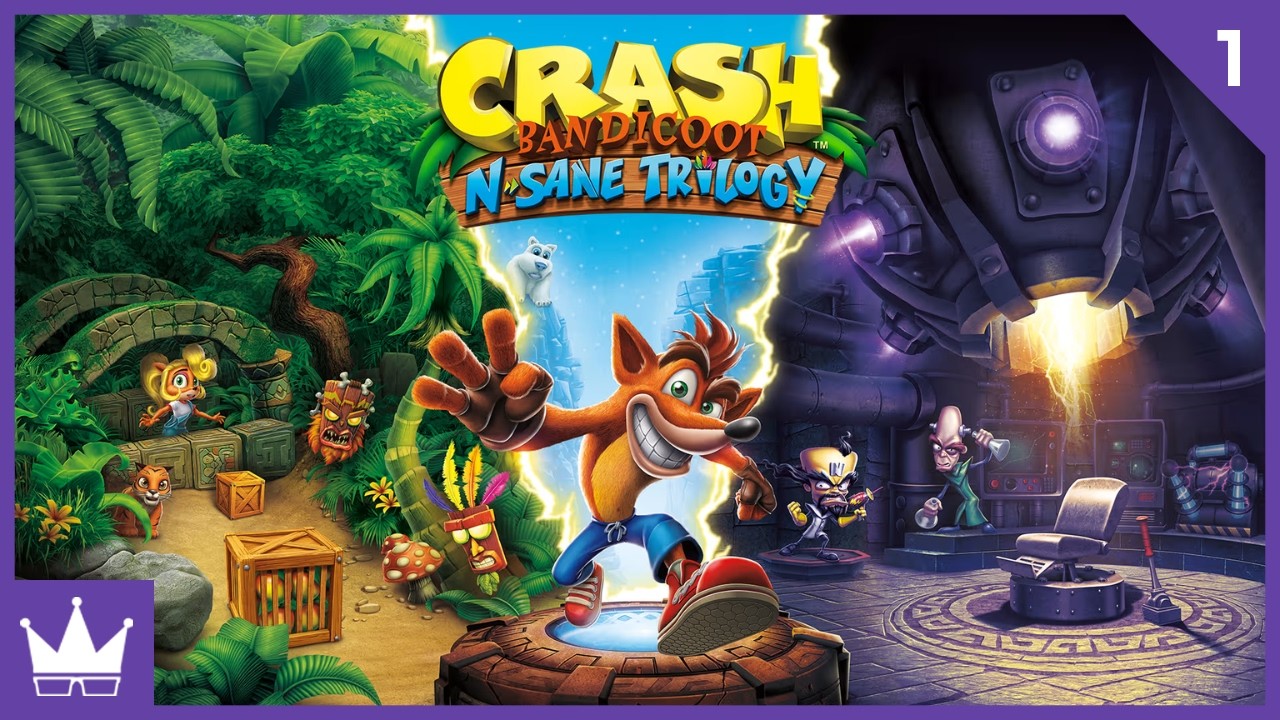 Twitch Livestream | Crash N Sane Trilogy 100% Playthrough Part 1 [Xbox One]