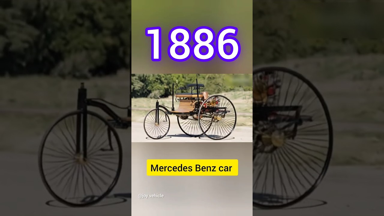 Mercedes-Benz Evolution (1886–2025) | From First Car to Futuristic! 