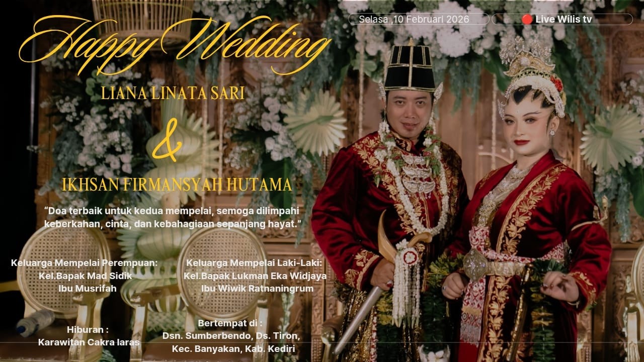 THE WEDDING LIANA DAN FIRMAN DI DSN.SUMBERBENDO TIRON BANYAKAN KEDIRI FULL HD