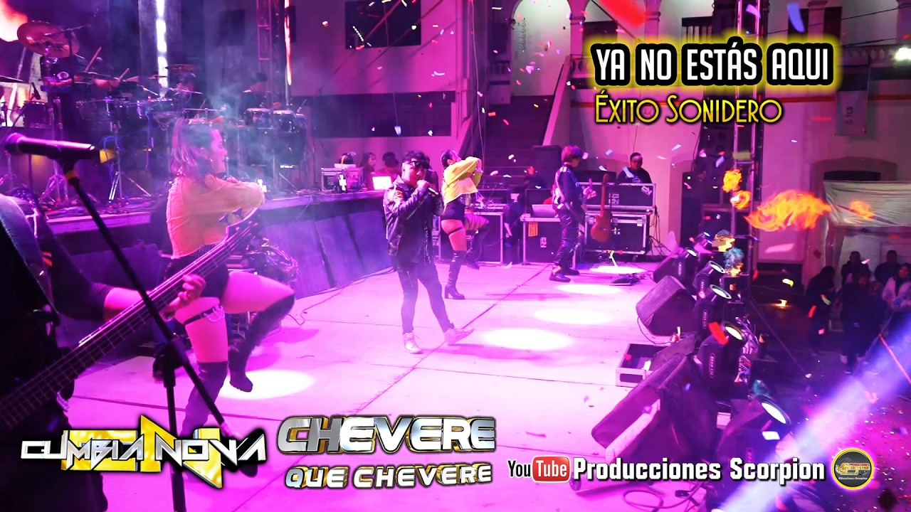 Ya no estás Aqui 😭 Grupo Cumbia Nova 🎙️
