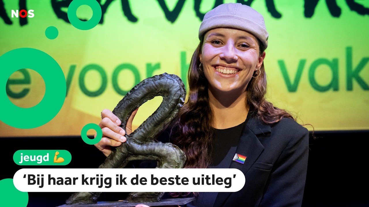 Juf Roos is Leraar van het Jaar