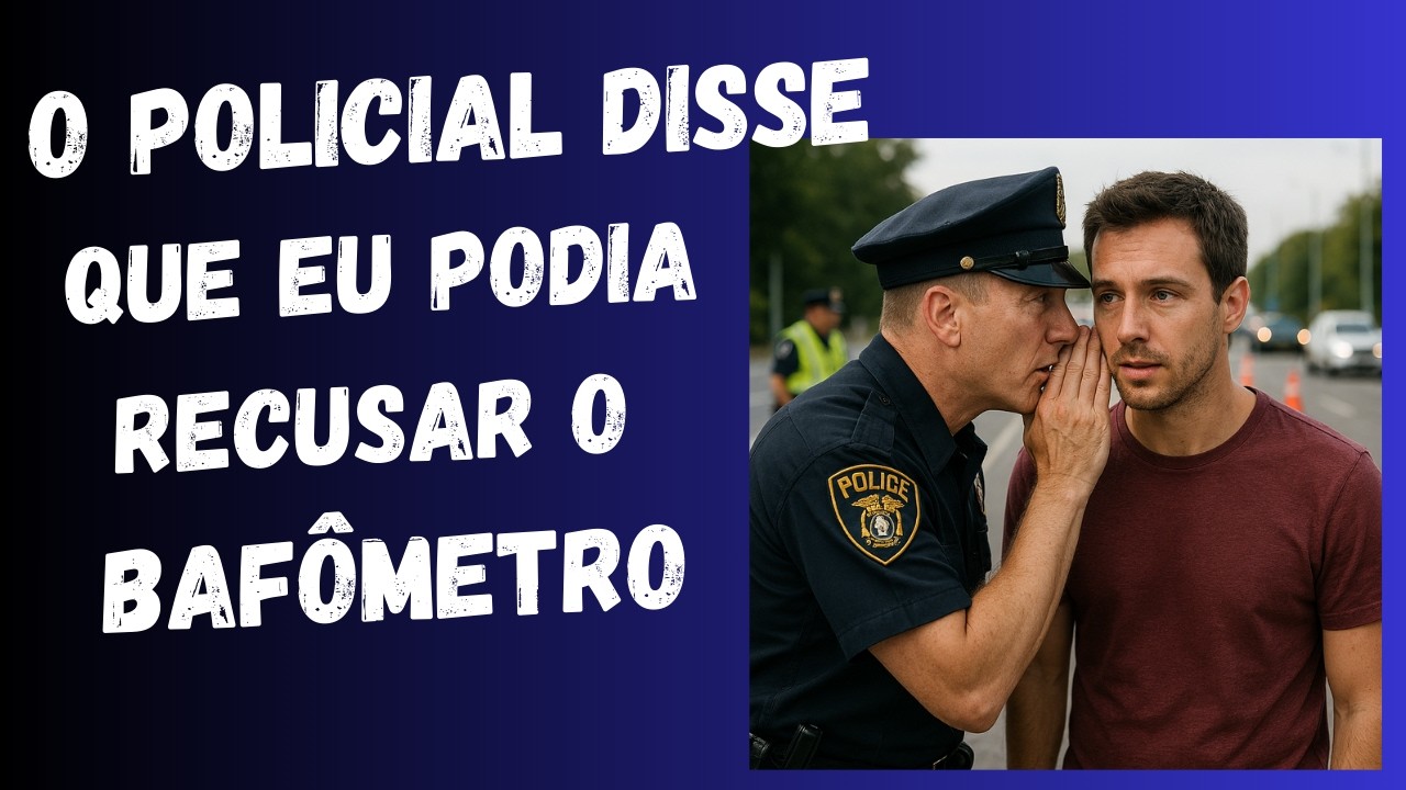 O policial disse que eu podia recusar o bafômetro #automobile #direito #news