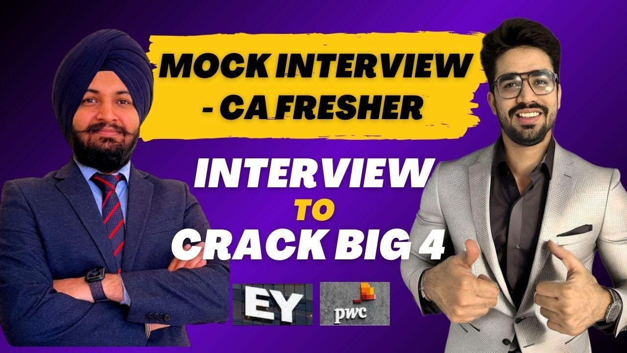 How to give interview for CA Fresher | Mock Interview for CA Freshers | CA fresher campus interview