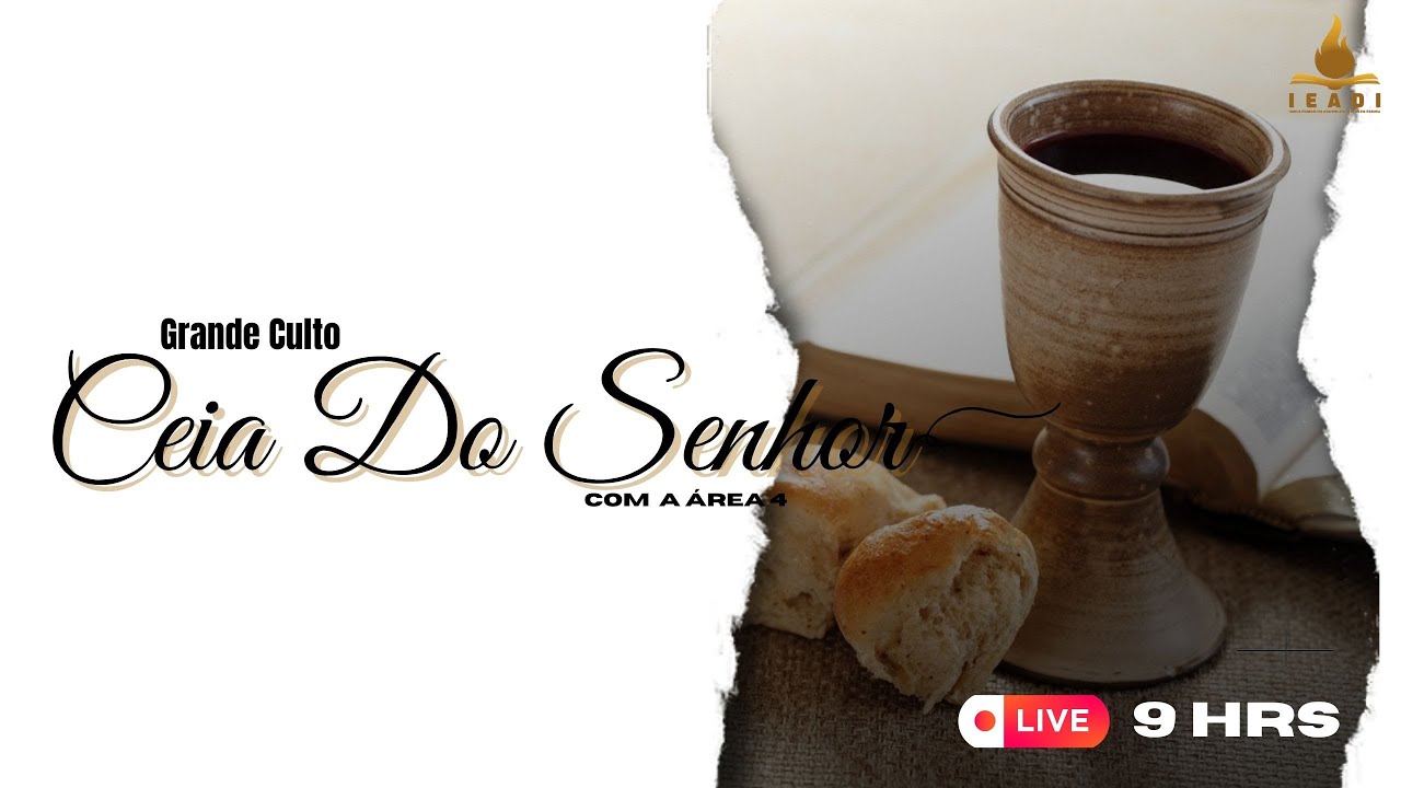 🔴CEIA DO SENHOR| COM PR. CARLITO M. FIEL| 07/04/2025