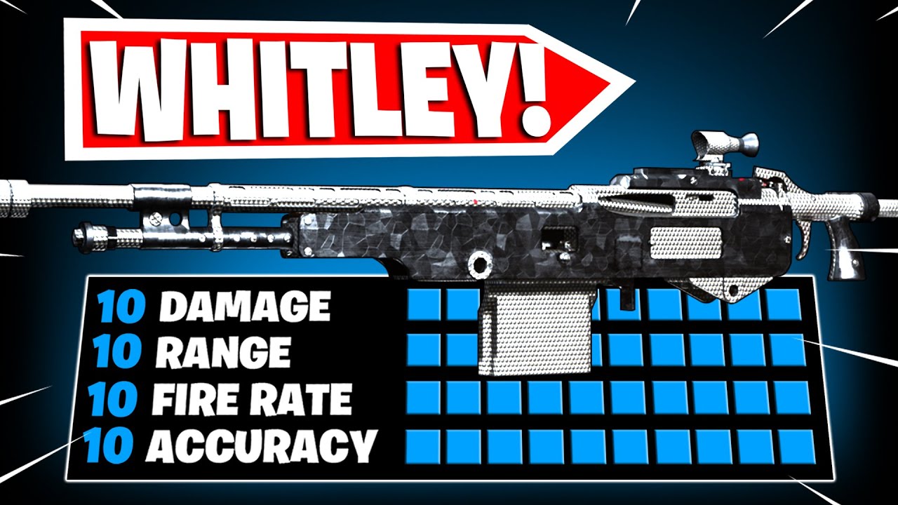 the *NEW* WHITLEY LMG is OVERPOWERED in WARZONE! (BEST WHITLEY CLASS SETUP/LOADOUT)