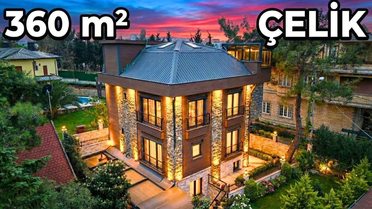 Prefabrik (ÇELİK) Ev Turu Fiyatı (360 m² Apartman)