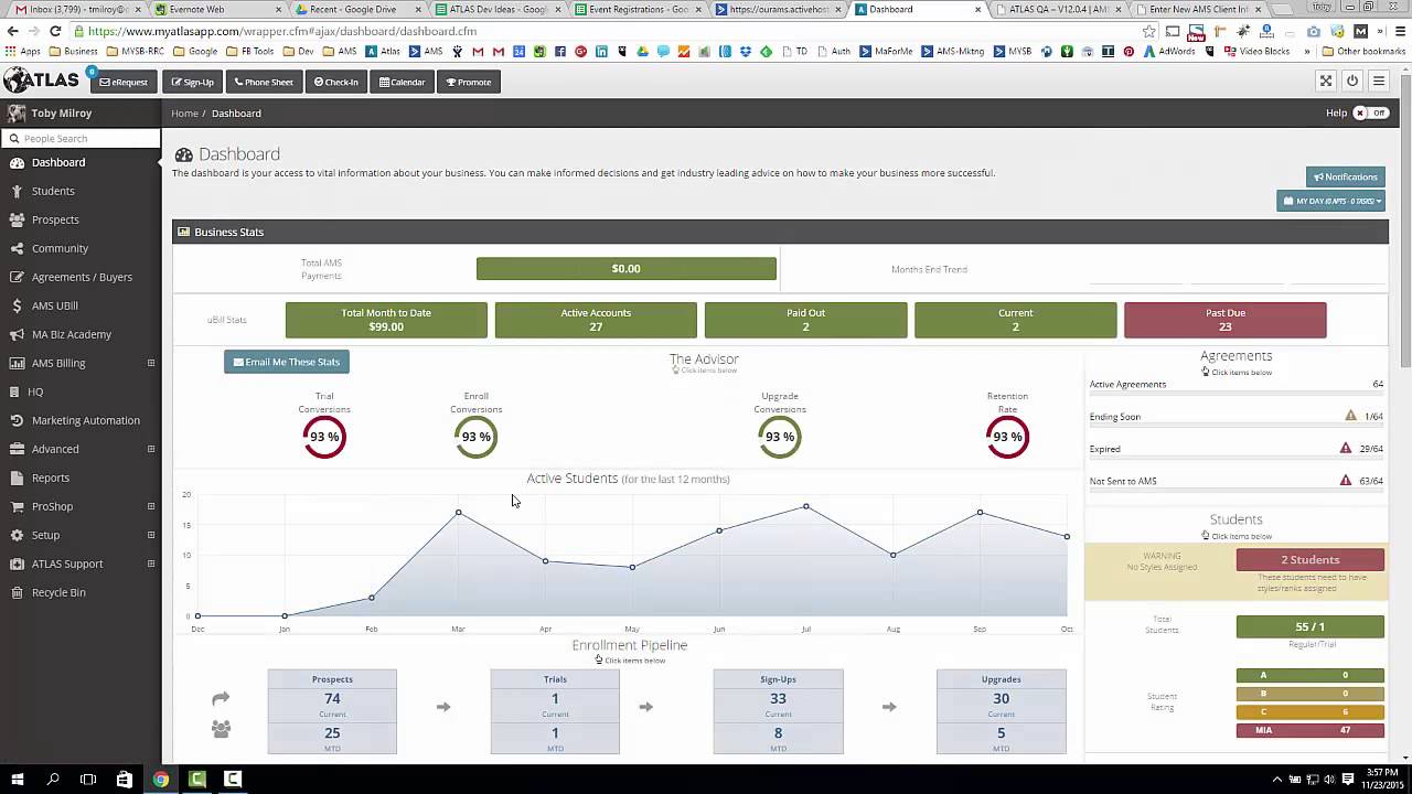 ATLAS Martial Arts Software: Software for Martial Arts Schools - 12 0 4 Release Notes