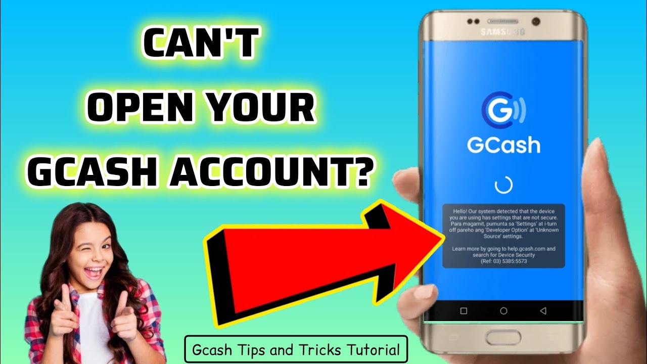 Paano ayusin ang GCASH na hindi ma OPEN?