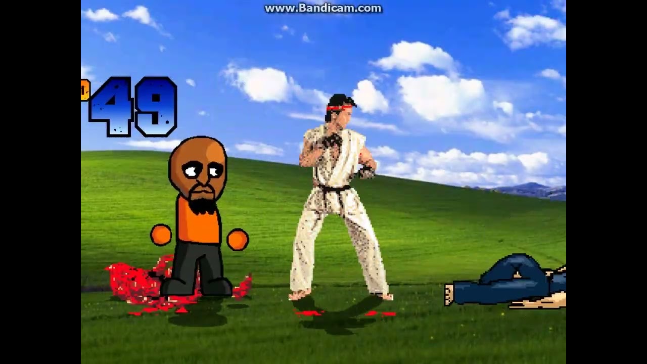 MUGEN battle #5456: Uppercut & Matt vs Random X4